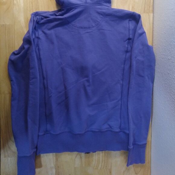 Vintage Nike Small Swoosh Logo Zipper Hoodie Sweatshirt Lightweight - Picture 9 of 9